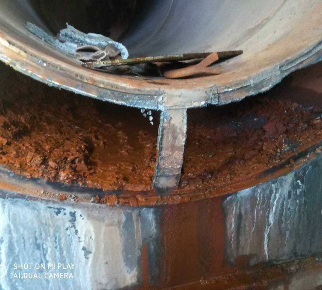 Чистка промышленного газового котла