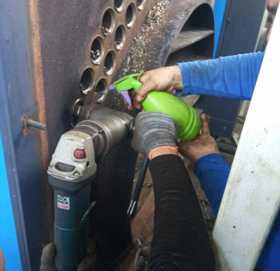 Обновление дымогарной трубы