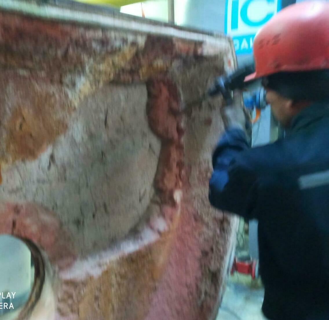 Футеровка крышки водогрейного жаротрубного котла