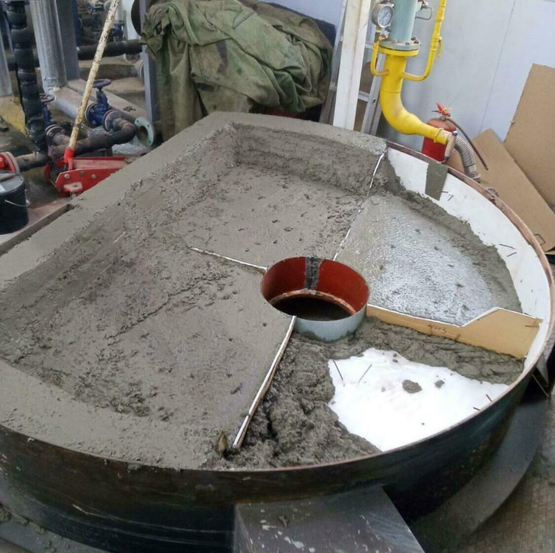 Футеровка крышки парового котла, фото 6